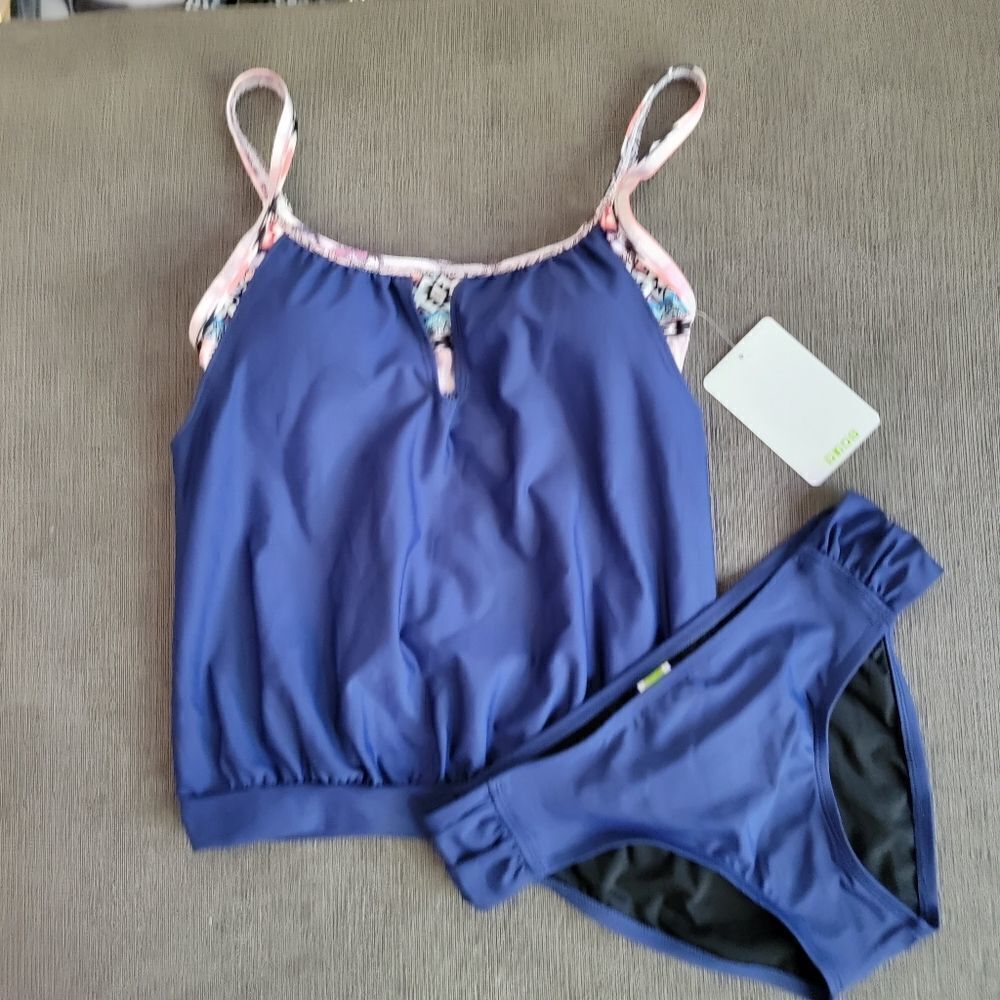 Next Retrograde Double Up Tankini Top and Bottom size SMALL - Picture 4 of 13